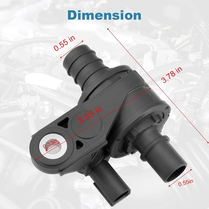 ComTrekium 16671-25010 Coolant Bypass Valve for Toyota Camry 2018-2023, RAV4 2019-2023, Avalon 2019-2022 Lexus ES/NX 2019-2023, Engine Water Control Valve Replaces 16671 125010, 1667125010 - Image 2